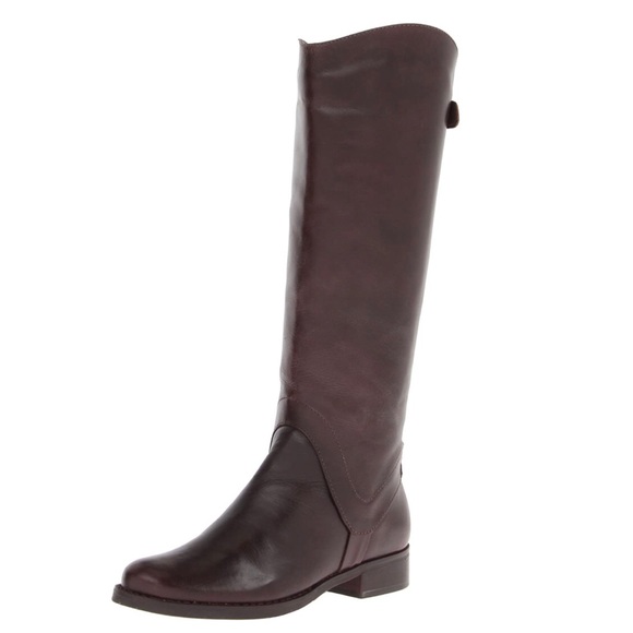 STEVE MADDEN LEATHER RIDING BOOTS - Picture 1 of 13
